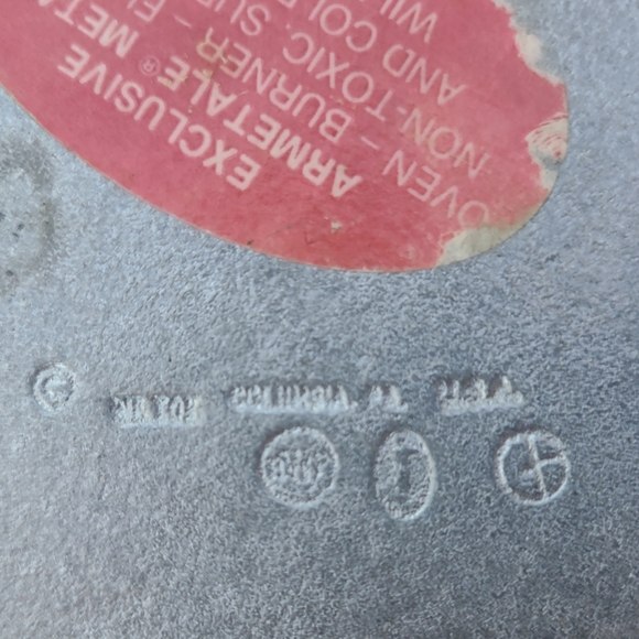 Vintage Wilton Armetale Pewter Large Serving Platter - Picture 4 of 5